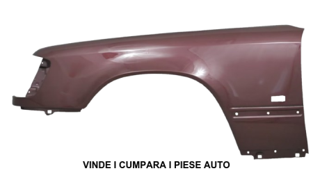 Aripa stanga fata Mercedes E-CLASS W124 1985-1996 Rosu 572 Rubin