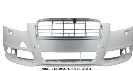 Bara fata Audi A6 C6 2008-2011 Facelift Alb LY9C spalator, senzori parcare