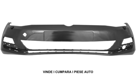 Bara fata VW Golf 7 VII 2012-2017 Negru L041 spalator far