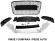 Bara fata RS Look Audi A5 2012-2016 Spalator, senzori parcare Vopsita la culoarea MASINI