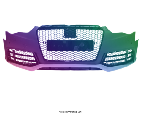 Bara fata RS Look Audi A5 2012-2016 Spalator, senzori parcare Vopsita la culoarea MASINI