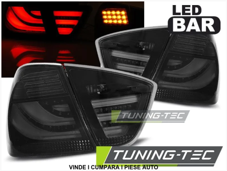 Stopuri fumurii cu LED BAR BMW Seria 3 E90 Berlina 2005-2008