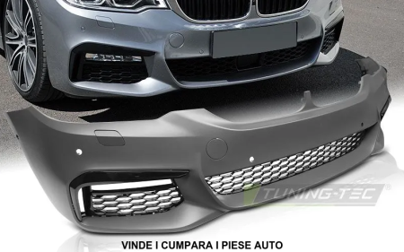 Bara fata pentru BMW seria 5 G30 G31 2017-2021 M-technic spalator far, senzori parcare 6x Grunduita