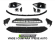 Bara fata RS Look Audi A4 B9 2019-2023 Spalator, senzori parcare
