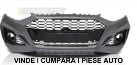 Bara fata RS Look Audi A4 B9 2019-2023 Spalator, senzori parcare