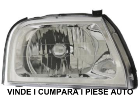Far dreapta H4 Mitsubishi L200 2002-2006 reglaj electric