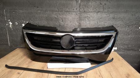 Grila radiator VW Passat CC 2008 2009 2010 2011 2012  Negru LC9X vopsita fara senzori parcare