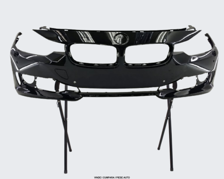Bara fata BMW Seria 3 F30 F31 2011-2015 Negru 475 vopsita spalator far, senzori