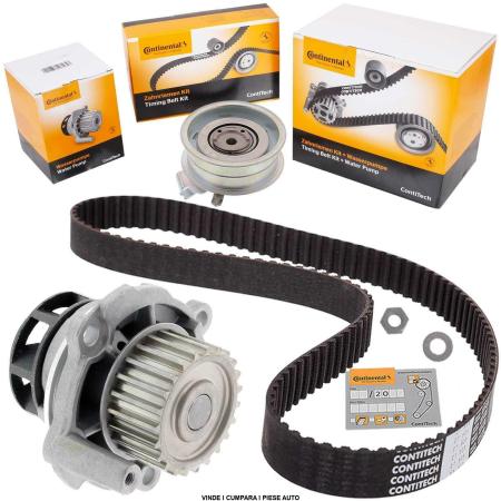 Kit distributie Continental + pompa apa AUDI A3 A4 B5 VW GOLF 6 PASSAT 3B TOURAN POLO 1.6 CT908WP1