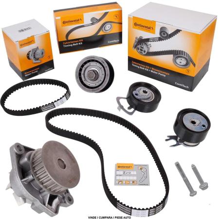 KIT DISTRIBUTIE + POMPA APA CONTITECH VW GOLF 4 5 POLO 9N CADDY 3 IBIZA 1,4 16V CT957WP3