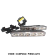 Set proiectoare led lumina zi 5 leduri universale