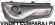 Far electric cu xenon stanga/dreapta Audi A1 2010-2014 8X0941044 8X0941043