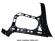 Suport bara spate stanga dreapta VW Passat CC 2008-2012  3C8807393B 3C8807394B