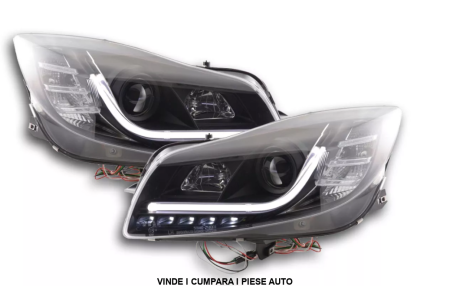 Set faruri Far cu lumină de zi LED-uri lumini de zi Opel Insignia 08-13 negru FKFSOP13005