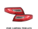 Set stopuri Porsche 911 996 LED clar rosu 1997-2006