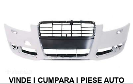 Bara fata Audi A6 C6 2008-2010 Facelift cu orificii pentru spalator far 4F0807105AAGRU