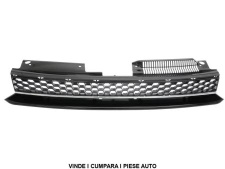Grila radiator VW GOLF 6 GTI GTD Negru Crom fara emblema