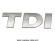 Emblema spate VW Volkswagen TDI Originala