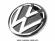 Emblema grila radiator fata VW Passat B8 2015-2019 3G0853601BDPJ