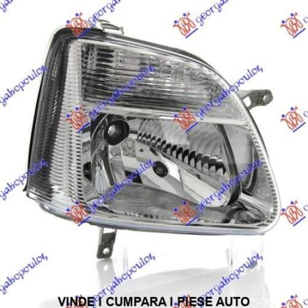 Far Electric Manual Cromat Dreapta Opel Agila 1999 2000 2001 2002 2003 2004 2005 2006 2007 2008