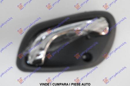 Maner Usa Fata/Spate Interior Cromat Stanga Opel Agila 1999 2000 2001 2002 2003 2004 2005 2006 2007 2008