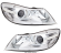 Set faruri Skoda Octavia 2 Facelift 2008-2012 H1 H7 Halogen STANGA DREAPTA CU MOTORAS