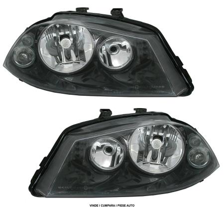 Set faruri Seat Ibiza 6L Cordoba 2002- fundal negru STANGA DREAPTA FARA MOTORAS