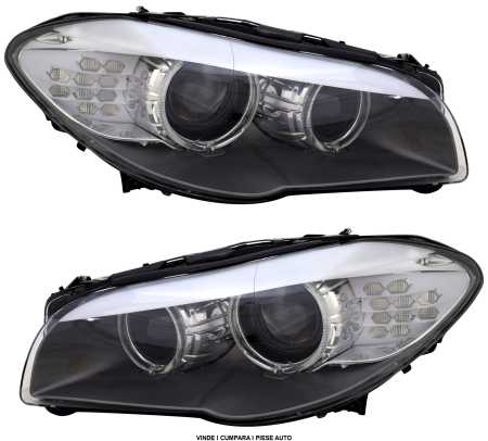 Set faruri BMW F10 F11 2009-2013 Xenon D1S LED STANGA DREAPTA CU MOTORAS