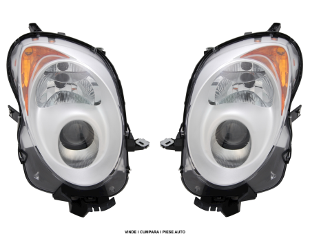 Set faruri Alfa Romeo Mito 955 2008-2013 crom H7 H7 STANGA DREAPTA CU MOTORAS