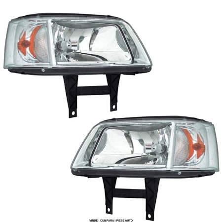 Set faruri VW T5 Multivan Transporter H4 2003-2009 STANGA DREAPTA CU MOTORAS