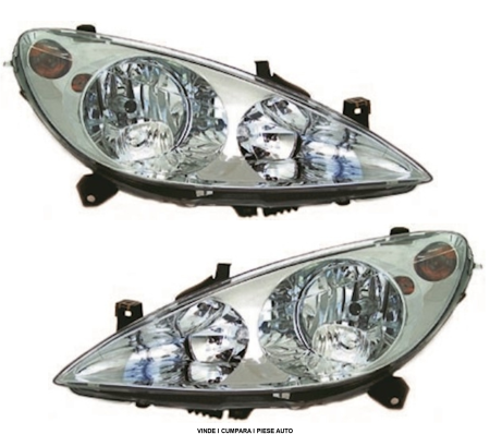 Set faruri Peugeot 307 + CC 2000-2005 H1 H7 Halogen STANGA DREPTA FARA MOTORAS