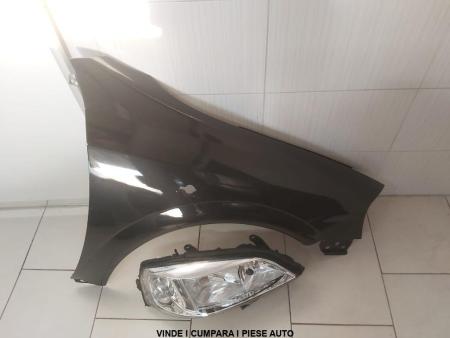 Aripa Fata + Far Dreapta Opel Astra G 1998 1999 2000 2001 2002 2003 2004 (Z298 (Negru))