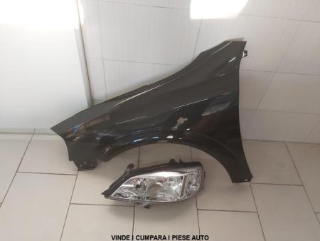 Aripa Fata + Far Stanga Opel Astra G 1998 1999 2000 2001 2002 2003 2004 (Z298 (Negru))