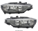 Set faruri BMW F30 F31 2011-2015 H7 Halogen DRL STANGA DREAPTA CU MOTORAS
