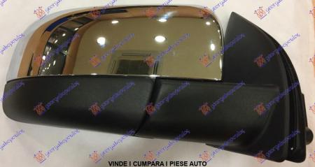 Oglinda Completa Manuala Cromata Dreapta Ford Ranger 2012 2013 2014 2015