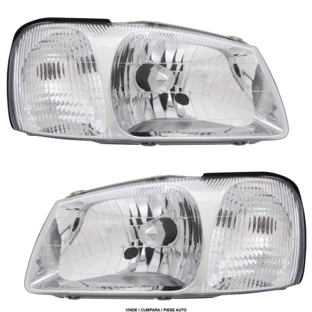 Set faruri Hyundai Accent II LC 2000-2002 H4 Halogen STANGA DREAPTA