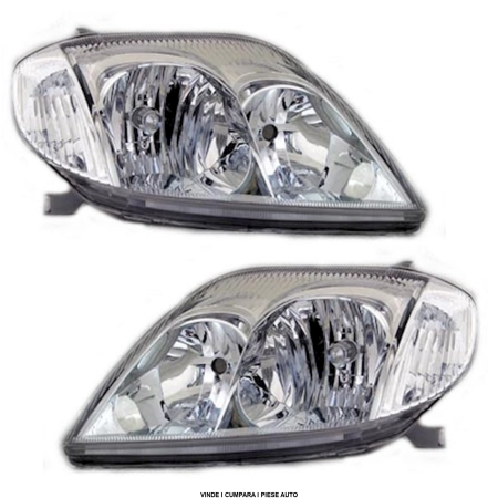 Set faruri Toyota Corolla E12 01-06 H7 STANGA DREAPTA FARA MOTORAS