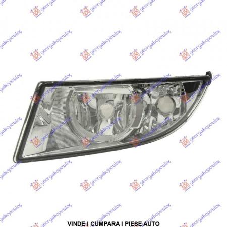 Proiector/Far Ceata Stanga Skoda RoomSter 2010 2011 2012 2013 2014 2015 (Alb)