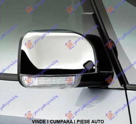 Oglinda Electrica+Dezaburire Dreapta Mitsubishi Pajero An 2007 2008 2009 2010 2011 2012 (Cromata) (Rabatabila)