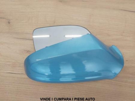 Pachet Capac/Carcasa&Sticla Oglinda Dreapta Opel Astra H 2004 2005 | 2006 2007 (Cod: Z20N (Albastru))