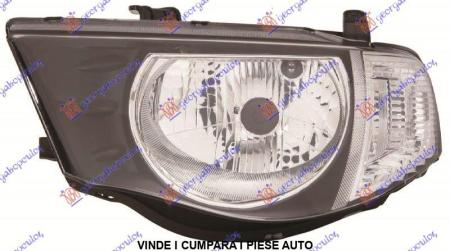 Far Electric pe Halogen Stanga Mitsubishi L200 An 2010 2011 2012 2013 2014 2015 (Fundal Negru)