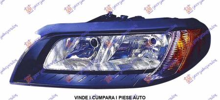 Far Cu Fundal Negru Stanga Volvo V70 2007 2008 2009 2010 2011 2012 2013