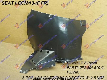 Carenaj/Aparatoare Noroi Frontal Fata Dreapta ​Seat Leon 2017 2018 2019 2020