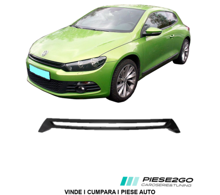 Grila radiator exterioara negru lucios VW Scirocco 2011l2012l2013l2014