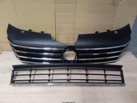 Pachet Grila radiator + Grila bara fata inferioara COMFORTLINE cu crom 2010-2015
