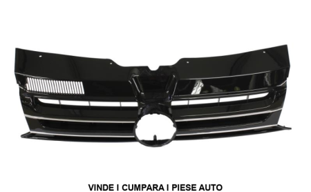 Grila masca radiator VW TRANSPORTER 2009-2015 NEGRU LUCIOS CROM