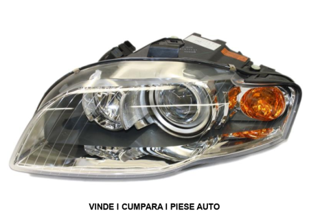 Far Xenon D1S Audi A4 B7 2004-2007 semnal portocaliu stanga