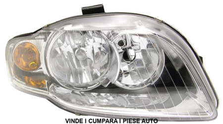 Far halogen H7/H7 Audi A4 B7 2004-2007 portocaliu dreapta