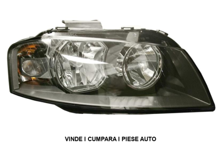 Far Audi A3 2003-2005 halogen H7/H7 dreapta