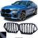 Grile nari ventilatie capota BMW X6 G06 2019-2022 Negru Lucios